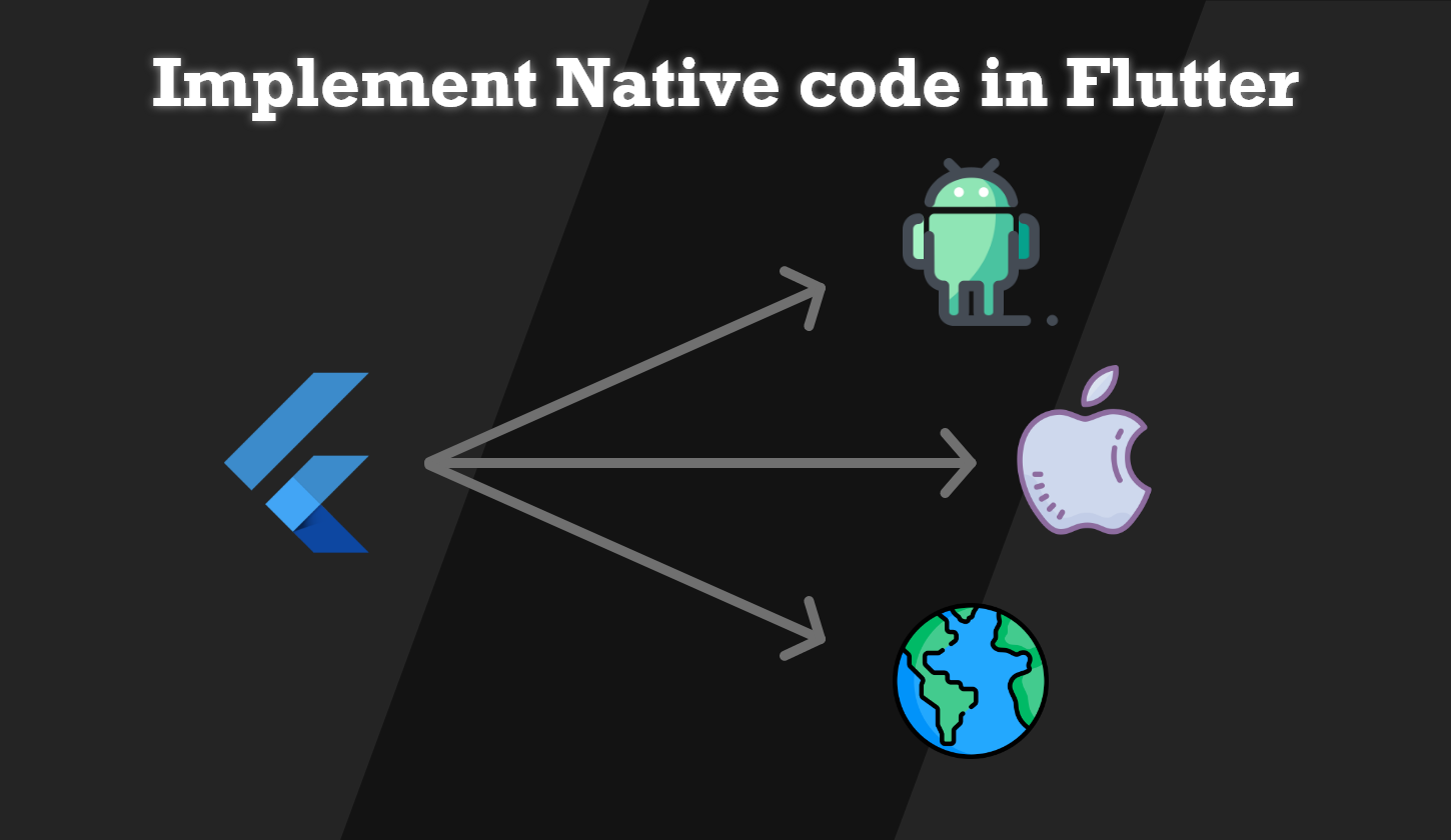 implement native code in flutter